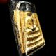 Phra Somdej Wat Rakang Gold Foiled Famous Thai Buddha Wealth Amulet Amulets photo 3