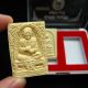 Pair Of Phra Somdej Lp Toh With Temple Box Thai Buddha Wealth Amulet Amulets photo 4