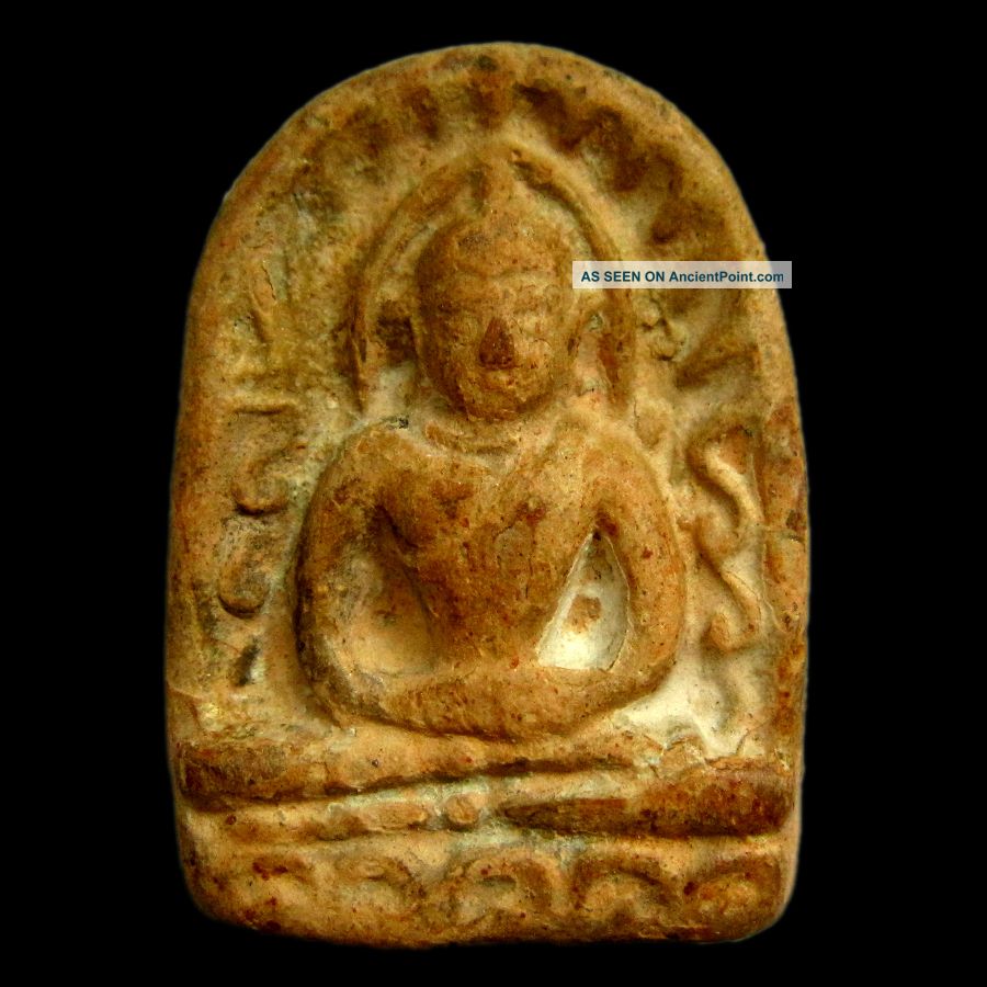 Real Antique Phra Soomkor Top 5 Benjapakee Thai Buddha Wealth Amulet Amulets photo