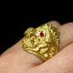 Great Hanuman Ring Thai Powerful Life Protection Amulet Amulets photo 5