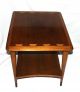 Vtg Lane Mid Century Modern Acclaim Dovetailed Inlaid Top Lamp End Table Post-1950 photo 1