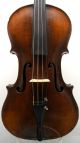 Excellent Antique German Violin,  Fried Aug Glass - C.  1890 - Ready To Play - String photo 1