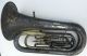 Antique Four Valve Tuba / Baritone C C Conn Elkhart Horn Brass photo 1