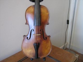 Old Violin Label.  Johann Stohr Salzburg 1831 photo