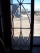 Bevel Glass Window 2 Eyes Transom (sg 1188) 1900-1940 photo 2