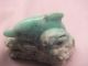 Chinese Hardstone (jadeite?) Carving Of Dolphin In Waves With Glass Eyes 20thc Jade/ Hardstone photo 6