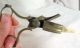 Antique Footed Victorian Brass Candle Wick Trimmer Scissors Other photo 2