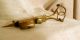 Antique Footed Victorian Brass Candle Wick Trimmer Scissors Other photo 3