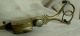 Antique Footed Victorian Brass Candle Wick Trimmer Scissors Other photo 5
