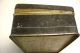 Antique Vintage Brook ' S Tin Metal Box Spool Cotton For Sewing Machines Ahd Hand Baskets & Boxes photo 4