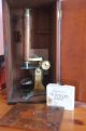 C Baker Monocular Laquered Brass Microscope In Fitted Mahogany Case Late 19th C Other photo 4