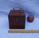 An Antique Mahogany Cased Early 20thc Cat ' S Whisker Crystal Radio Set Other photo 4