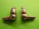 A Pair Of Silver Miniature Hearing Aids - Early 20th Century. Other photo 4