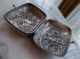 Art Nouveau Victor Silver Co Quadrupleplate Soap Box Jewelry Casket Trinket Dish Art Nouveau photo 6