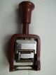 Vintage Number Numbering Stamper Faymus Model A Multiple Movement Other photo 3