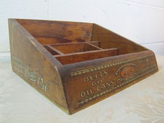 Antique Boye Needle Company Products Country Store Display Cabinet Box - Rare photo