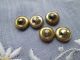 Antique/ Vintage Buttons From Copper And Enamel For Dolls Buttons photo 1