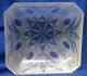 Antique Late 19th Century American Cut Satin Art Glass Bowl Outstanding Bowls photo 3