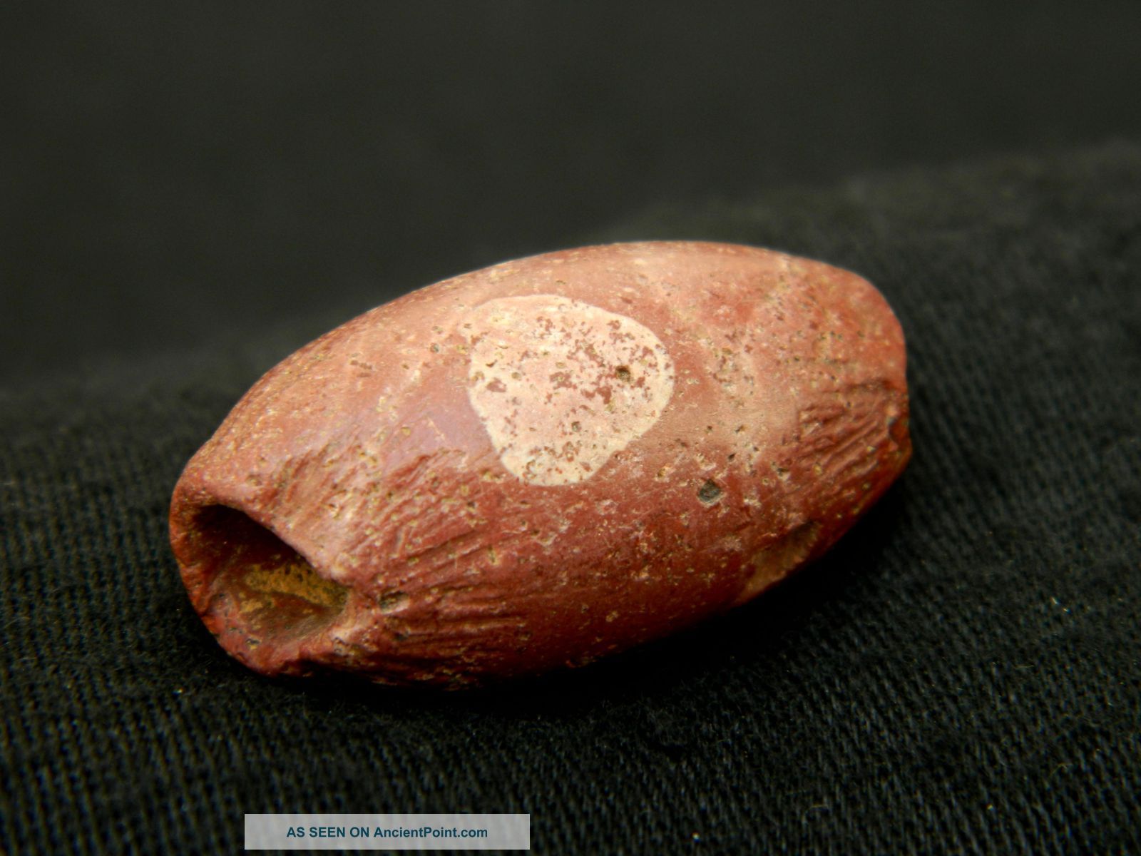 Neolithic Neolithique Jasper Bead - 6500 To 2000 Before Present - Sahara Neolithic & Paleolithic photo