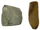 Prehistoric Stone Ax And Flint Knife 43x45x19mm/60x22x15mm R - 192 Neolithic & Paleolithic photo 1