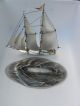 Large Two Masted Japanese Sterling Silver Ship Not Scrap 194 Grams 6.  85 Oz Japan Other photo 7