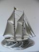 Large Two Masted Japanese Sterling Silver Ship Not Scrap 194 Grams 6.  85 Oz Japan Other photo 8