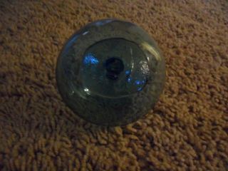 Very Rare Japanese Glass Fishing Float With Marking Authenticity Guaranteed photo