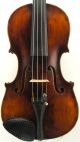 Gorgeous,  Old Antique 19th Century Czech/bohemian Violin - String photo 1