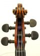 Gorgeous,  Old Antique 19th Century Czech/bohemian Violin - String photo 5