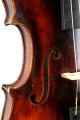 Gorgeous,  Old Antique 19th Century Czech/bohemian Violin - String photo 8