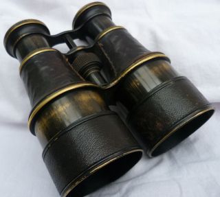 Quality 1870 - 1890 Antique Negretti & Zambra,  London Binoculars Initials J.  M. photo