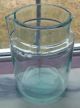 Rare Aqua T.  E.  Works Toronto Ontario Canada Pharmaceutical Glass Jar Bottles & Jars photo 1
