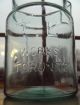 Rare Aqua T.  E.  Works Toronto Ontario Canada Pharmaceutical Glass Jar Bottles & Jars photo 8