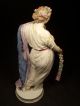 Very Rare Antique Meissen Classical Porcelain Figure Of Roman Goddess Flora Figurines photo 6