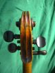 Old/antique German Violin Mittenwald 7/8 Size C.  1890 Highly Flamed Tiger Maple String photo 9