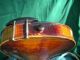 Old/antique German Violin Mittenwald 7/8 Size C.  1890 Highly Flamed Tiger Maple String photo 10