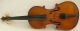 Old Violin Antonius Stradivarius Cremonenfis Faciebat Anno 1784 As Flame Back String photo 2