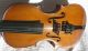 Old Violin Antonius Stradivarius Cremonenfis Faciebat Anno 1784 As Flame Back String photo 5