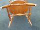 51077 Set Of 6 Solid Maple Hitchcock Windsor Dining Chairs Post-1950 photo 11