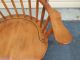 51077 Set Of 6 Solid Maple Hitchcock Windsor Dining Chairs Post-1950 photo 2