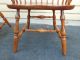 51077 Set Of 6 Solid Maple Hitchcock Windsor Dining Chairs Post-1950 photo 4
