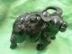 Fine Chinese Cherry Amber Carving Of Water Buffalo & Child & Heavy Oxen photo 5