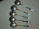 5 Rogers Deluxe Plate Silverplate Gumbo Soup Spoons Precious Hard To Find Item Oneida/Wm. A. Rogers photo 2