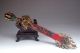 Great Chinese Bronze & Turquoise Ruyi Scepter / Talisman Nr Other photo 1