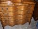 Vintage French Provincial Triple Dresser,  Mirror,  Chest Of Drawers And King Bed Post-1950 photo 4