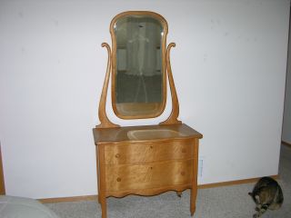 Antique Maple Dresser photo