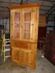 Custom Built Cypress Corner Cabinet 1800-1899 photo 9