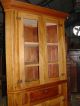 Custom Built Cypress Corner Cabinet 1800-1899 photo 2