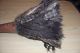 Vintage Hi Kuff Extra Quality Feather Duster Wood Handle W Real Turkey Feathers Other photo 3