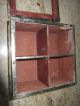 Antique Wood Silver Plate Divided Box Lid Other photo 1